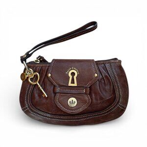 Vintage Y 2 K Juicy Couture Key Charm Wristlet Pouch | Women’s One Size